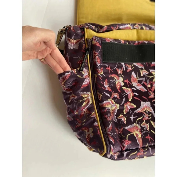 Petunia Pickebottom Butterfly Print Diaper Travel Multi-Compartment Bag - Picture 13 of 16